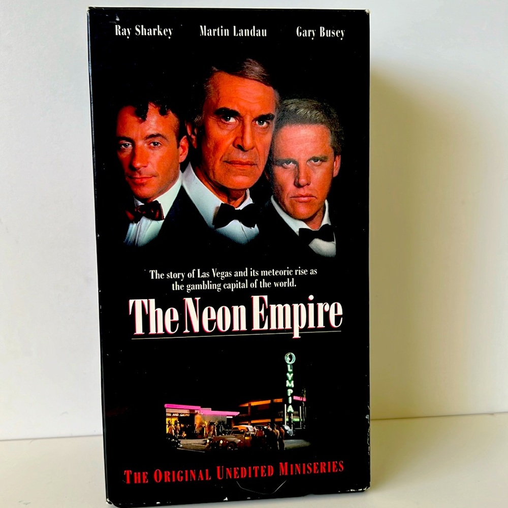 VHS 3 Tape Set “THE NEON EMPIRE “ 186 Minutes